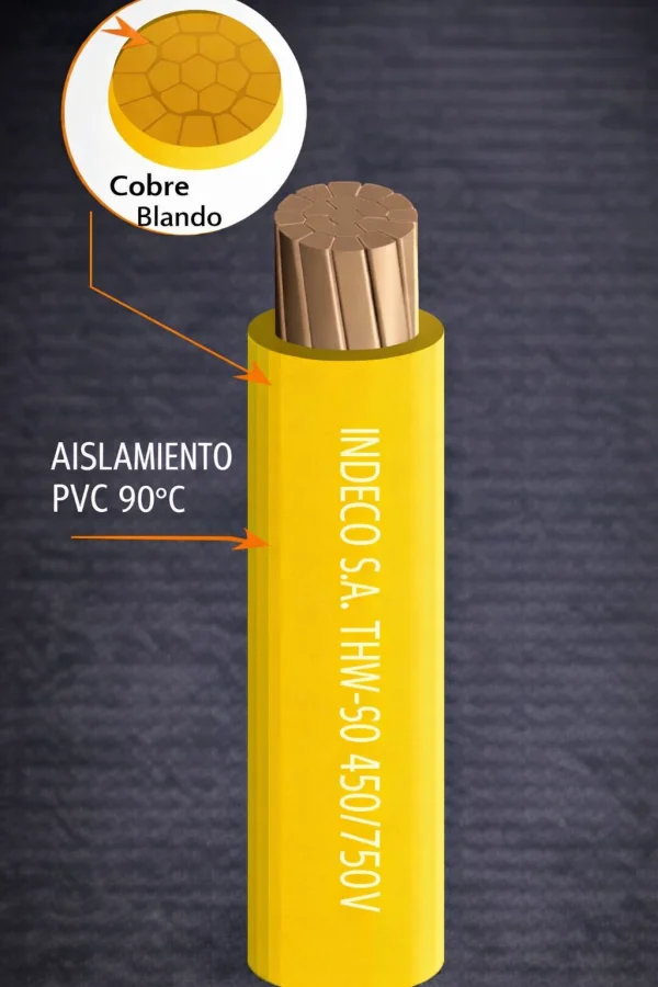 Cable Flexible THW-90 450/750V