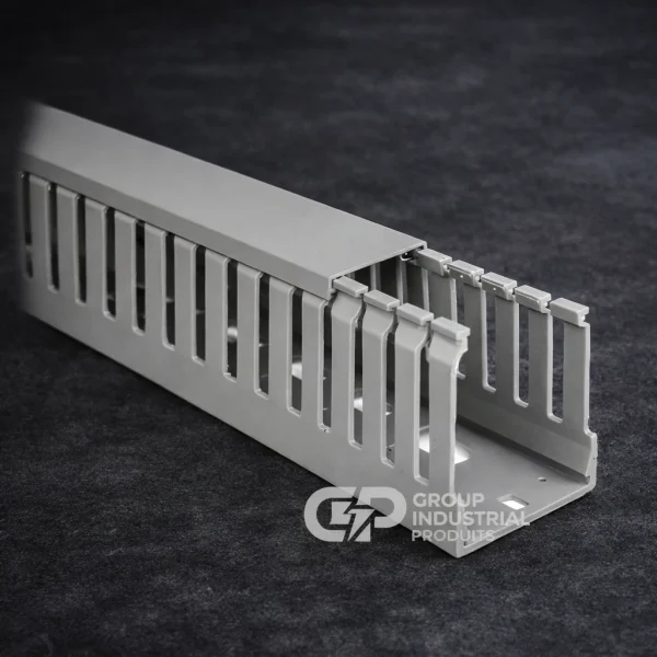 Canaleta Plástica Ranurada para Cableado